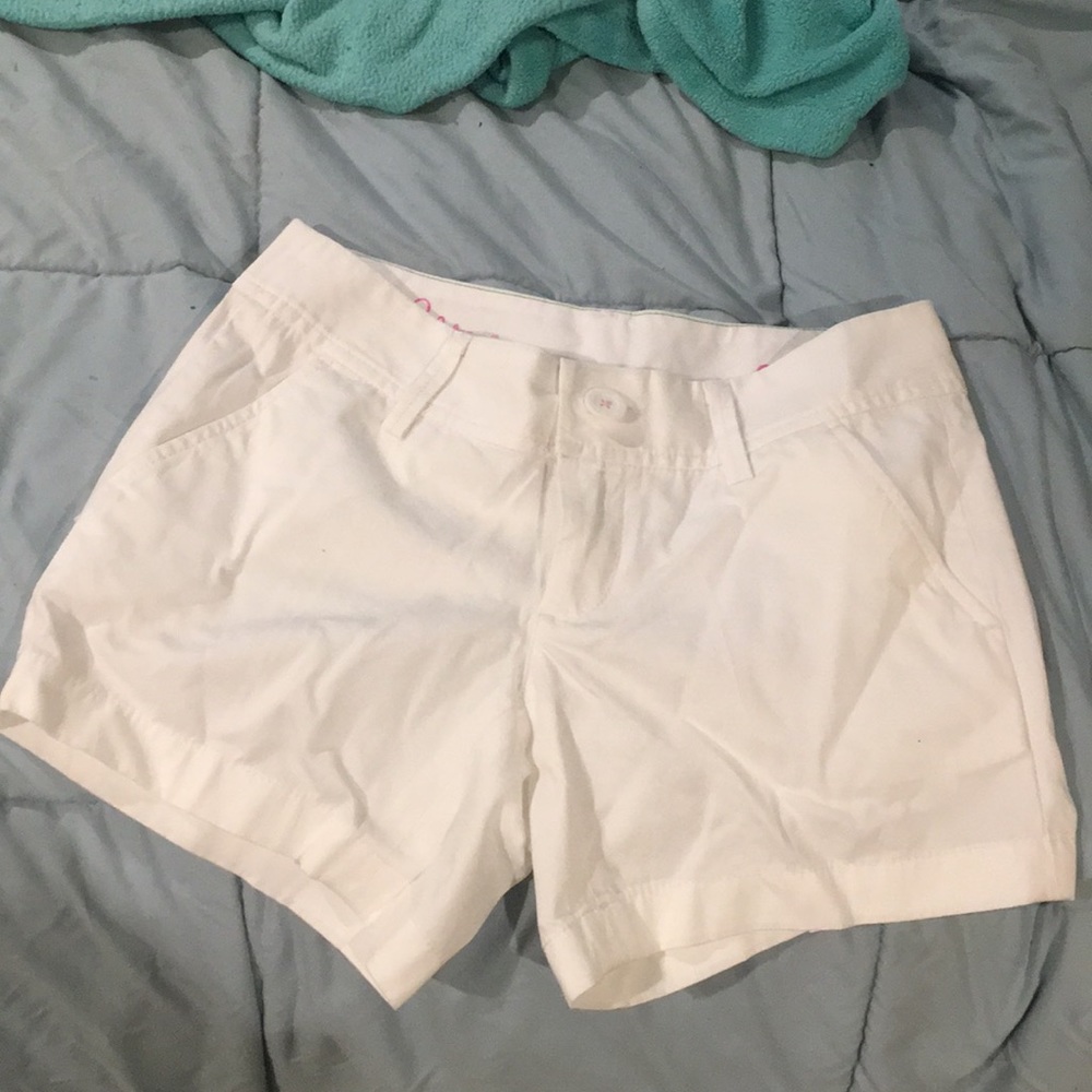 Lilly Pulitzer white shorts!